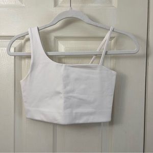 Girlfriend Collective Asymmetrical Bra Top